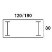 0404000120933-Bureau simple IRIS - L160 cm - Pieds aluminium - plateau imitation Chêne gris--2