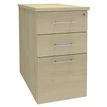 Caisson bout de bureau IRIS - L43 x P80 cm - imitation Erable