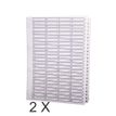 5016196104359-Exacompta - Pack de 2 intercalaires 100 touches numériques - A4 - blanc--0