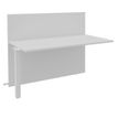 3253310277465-Banque d'accueil Module suivant haut OLA - L120 x H112 x P82,5 cm - structure blanc perle, plateau blan--0