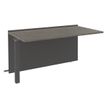 3253310522015-Banque d'accueil Module suivant bas OLA - L140 x H75,5 x P82,5 cm - structure carbone, plateau chêne g--0