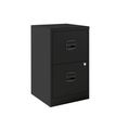 0000793458071-Classeur métallique monobloc - 2 tiroirs - H67 x L41 x P40 cm - anthracite--0