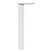 3253310164956-Bureau Vague EXPRIM - L160 cm - Retour droite - Plateau imitation Erable - Pieds blanc--1