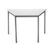 Table modulaire trapezoïdale - L120 x H60 x P60 cm - gris clair
