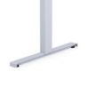 3760350281340-Bureau électrique UGO - L160x80cm - pieds gris - plateau imitation chêne Stone--3
