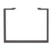 3253310171886-Bureau LOFTER Manager - L180 x P100 x H72,5 cm - console retour à droite (tiroirs) - pieds carbone - plateau imit--1