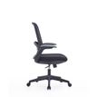 3760388581207-Fauteuil de bureau VEGA - accoudoirs rabattables - noir--2