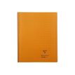 Clairefontaine Koverbook - Cahier à spirale polypro 24 x 32 cm - 160 pages - petits carreaux (5x5 mm) - disponible dans différentes couleurs