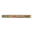 UNI PAINT PX - Marqueur permanent - pointe ogive - or