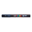 4902778202302-Posca - Marqueur peinture pointe fine - bleu marine-Angle gauche-0