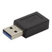 i-Tec - Adaptateur USB - USB type A (M) pour USB-C (F) - USB 3.1 - noir
