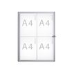 Maul Extraslim - Vitrine 4 A4 (615 x 440 mm)