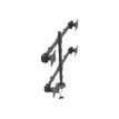 0065030867795-StarTech.com ARMQUAD - Bras support pour 4 écrans jusqu'à 27" - fixation pince - noir-Angle gauche-2