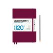 Leuchtturm1917 Edition 120 - Carnet de notes rigide A5 - ligné - bordeaux