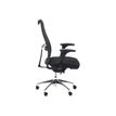 3760185029223-Fauteuil de bureau ergonomique TENEESEE - accoudoirs réglables - appui-tête amovible - noir-Gauche-3
