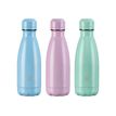 3135250132533-Aqua Pastel - Gourde Bouteille isotherme 350 ml - double paroi - disponible dans différentes coul-Avant-0