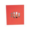 3130630160779-Exacompta Milano - Album photos 29 x 32 cm - 60 pages - rouge-Angle gauche-1