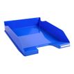 0400794154451-Exacompta COMBO Glossy - Corbeille à courrier bleu glacé-Angle gauche-0