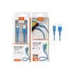 8944870597616-M.TK BT758 - câble Lightning vers USB-A - tressé - 1 m - bleu-Avant-0