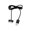 MUVIT - Charging / data cable - Apple Dock (M) pour USB (M) - 1.2 m - noir - pour iPad/iPhone/iPod