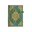 9781439732168-Paperblanks Turquose Chronicles Mini - Carnet 9,5 x 14 cm - 240 pages - ligné - bleu-vert-Avant-0