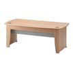 3483600784582-Bureau de direction JAZZ+ - 182 cm - Hêtre ambré-Angle droit-1