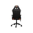 4715302442972-Fauteuil gamer Armor Pro - accoudoirs réglables - noir et orange-Arrière-4