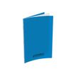 3020120089270-Conquérant Classique - Cahier polypro A4 (21x29,7cm) - 48 pages - grands carreaux (Seyes) -Angle gauche-0