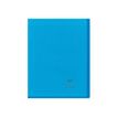 3037929814026-Clairefontaine Koverbook - Cahier polypro 24 x 32 cm - 96 pages - grands carreaux (Seyes) - bleu-Avant-1