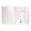3130631430086-Exacompta Kreacover - 30 Chemises de présentation personnalisables - A4 - blanc-Avant-2