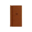 Letts Origins - Répertoire Carnet d'adresses de poche - camel - 6,9 x 14,7 cm