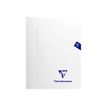 Clairefontaine Mimesys - Cahier polypro 17 x 22 cm - 48 pages - grands carreaux (Seyes) - transparent