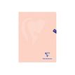 3329683083610-Clairefontaine Mimesys Pastel - Cahier polypro 24 x 32 cm - 96 pages - grands carreaux (Seyes) - disponible dans-Avant-2