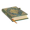 9781439732168-Paperblanks Turquose Chronicles Mini - Carnet 9,5 x 14 cm - 240 pages - ligné - bleu-vert-Angle gauche-2
