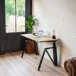 3760350280558-Bureau THEODORE  L120 - pieds noir - plateau chêne massif--1