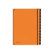Pagna Office Trend - Trieur polypro à fenêtres 12 positions - orange
