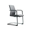 Chaise LUGE - avec accoudoirs - gris