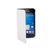 Muvit Made in Paris Slim Folio Luxe - Protection à rabat pour Samsung Galaxy Trend 2 Lite - blanc