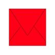 Pollen - 20 Enveloppes - 140 x 140 mm - 120 g/m² - rouge groseille