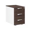 3483600647399-Caisson mobile XENON - Profondeur 60 cm - 3 tiroirs - Chêne royal-Angle gauche-0