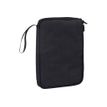 4260403573747-RIVACASE Biscayne - Organisateur de voyage (pour câbles) - noir-Angle gauche-0