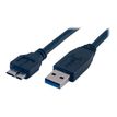 MCL Samar - câble USB 3.0 type A (M) vers micro USB type B (M) - 1,8 m