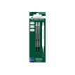 080333884355-Monteverde - 2 Recharges pour roller Sheaffer - noir - pointe fine-Avant-0