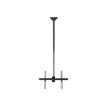 0065030865470-StarTech.com - Support plafond inclinable pour écran 32"-75" - noir-Avant-1