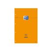 Oxford - Pack de 5 Blocs notes Audit - A4 + - 160 pages - 80g - perforés - orange
