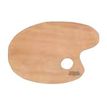 3013648101081-Lefranc Bourgeois - Palette ovale - 18 x 27 cm-Avant-0