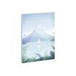 Cahier Premium 14,8 x 21 cm - Travel trip Blue Art - Nouvelle Zélande