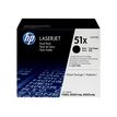 HP 51X - Pack de 2 - noir - toner LaserJet d'origine - cartouche laser