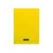 3210330183343-Calligraphe 8000 - Cahier polypro A4 (21x29,7 cm) - 96 pages - petits carreaux (5x5 mm) - jaune-Avant-0