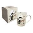 Kiub Bug Art - Boîte avec mug en porcelaine - 370 ml - Chat Love